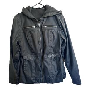 Fly Racing Women’s Waxed Jacket Sz M Fleece Lined Motocross Racing Motorcycle